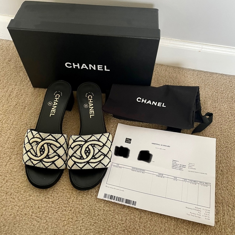 CHANEL MULES authentic